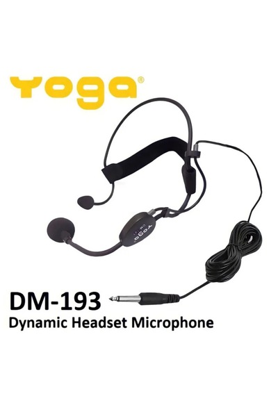 Yoga Dm-193 Kafa Mikrofonu - Porofesyonel Kalite Ses İletimi