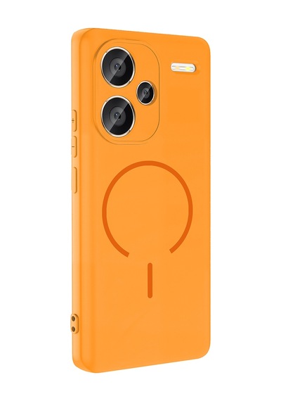 Zore Redmi Note 13 Pro Plus 5g Kılıf M-safe Şarj Özellikli Ogaa Meta Kapak - Rose Pembe