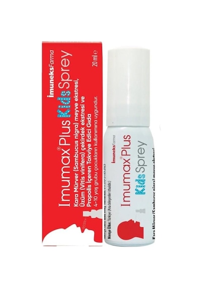 Imumax Plus Kids Boğaz Spreyi 20 Ml