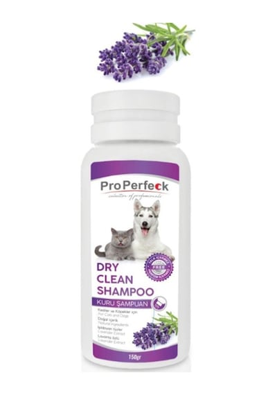 Pro Perfeck Kedi Köpek Kuru Toz Lavanta Kokulu Şampuan 150 G