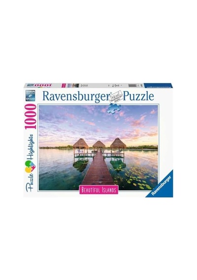 169085 Adalar Puzzle, 1000 Parça, Çok Renkli