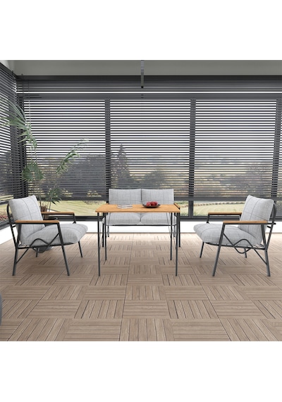 Doruk Home Balkon, Bahçe, Cafe, Metal Koltuk Takımı, Bahçe Takımı , Çay Seti, 2 1 1 Açık Gri Masa Doruk Home Balkon, Bahçe, Cafe, Metal Koltuk Takımı, Bahçe Takımı , Çay Seti, 2 1 1 Açık Gri Masa