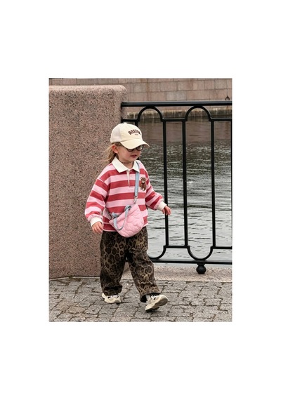 Poala Kids Milano Ayı Nakışlı Polo Çok Renkli