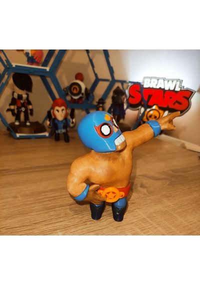 Brawl Stars Elprimo Figür