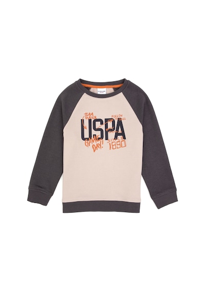 U.s. Polo Assn. Erkek Çocuk Gri Sweatshirt 50316542-vr024 Grı
