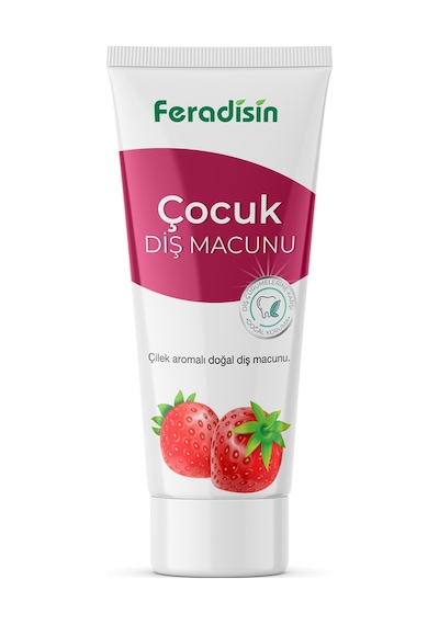 Doğal Çocuk Florürsüz Beyazlatıcı Ve Koruyucu Diş Macunu 65 Gr - Gimdes Helal Sertifikalı