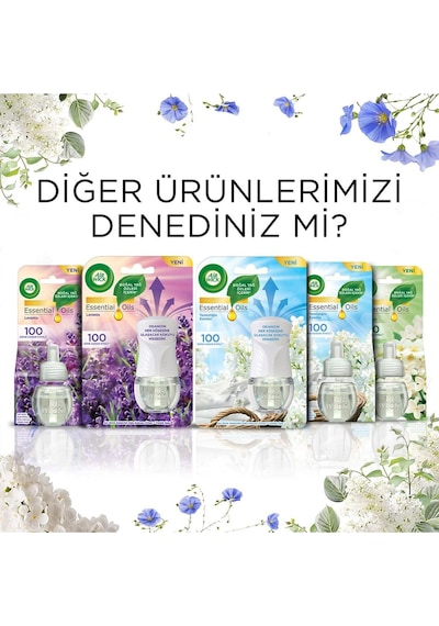 Air Wick Elektrikli Temizliğin Esintisi 1 Cihaz + 1 Koku + Yedek Şişe Bahar Çiçekleri