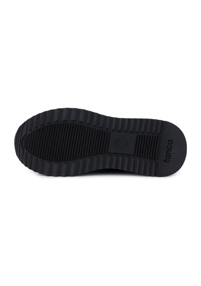 Tamer Tanca Kadın Hakiki Deri Siyah Rugan Sneakers & Spor Ayakkabı 322 2514502 Bn Ayk Sk25-26 Sıyah Krsk Rgn Siyah