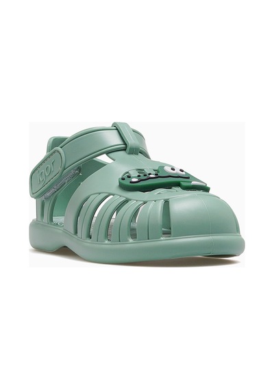 Igor Tobby Croco Unisex Kaymaz Taban Çocuk Sandalet 26y S10371 Yeşil