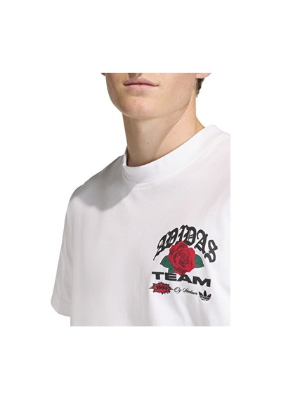 Adidas Gfx T Erkek Günlük Tişört Kd0481 Beyaz Beyaz