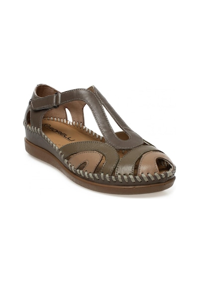 Forelli 22521z Sally Comfort Vizon Kadın Sandalet Vizon