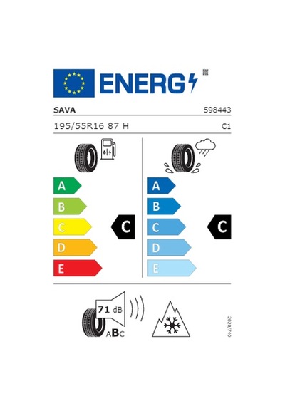 Sava 195/55 R16 87H All Weather Dört Mevsim Lastiği 2025