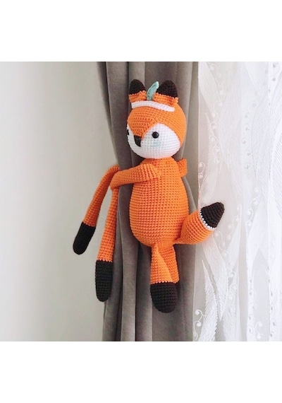 Amigurumi Perde Tutucu Tilki