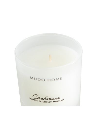 Mudo Home Dreamy Whıte Cashmere Mum 200gr Beyaz