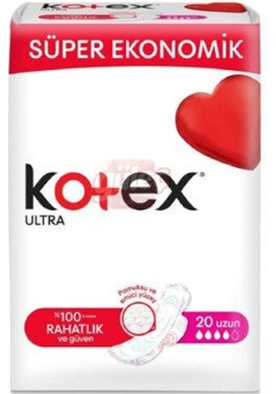 Kotex Ultra Kanat Normal 20 Adet