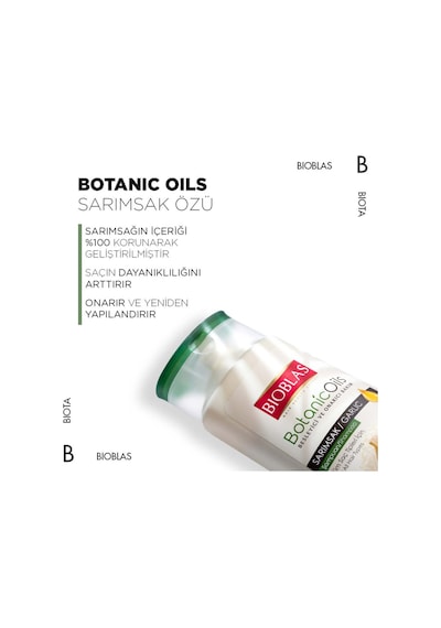 Bioblas Botanic Oils Sarımsaklı Şampuan 360 ml Saç Dökülmesine Karşı