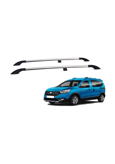 Dacia Dokker Port Bagaj Tavan Çıtası Nikel