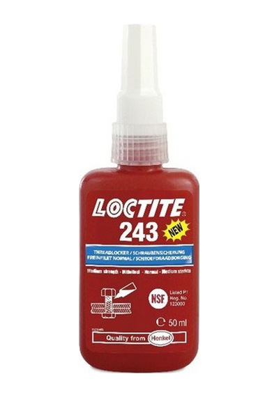 Loctite 243 Orta Mukavemetli Vida Sabitleyici 50 Gr/ml