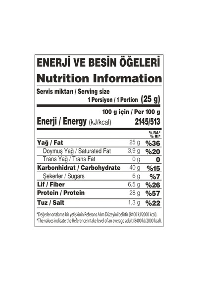 Yayla Notto Fıstık Ezmeli Ve Sriracha Çeşnili Protein Cipsi 50 G X4