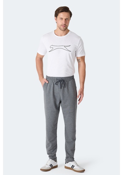 Slazenger Independent I Erkek Koyu Gri Eşofman Altı Koyu Gri