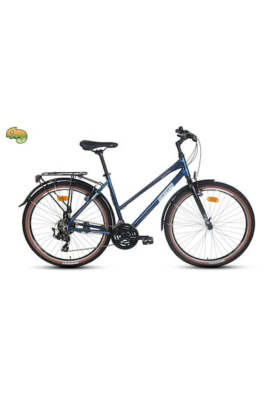 Carraro Sportive 722 V Fren 21 V 27,5" Şehir Bisikleti Mavi 43 Cm Mavi - Yeşil