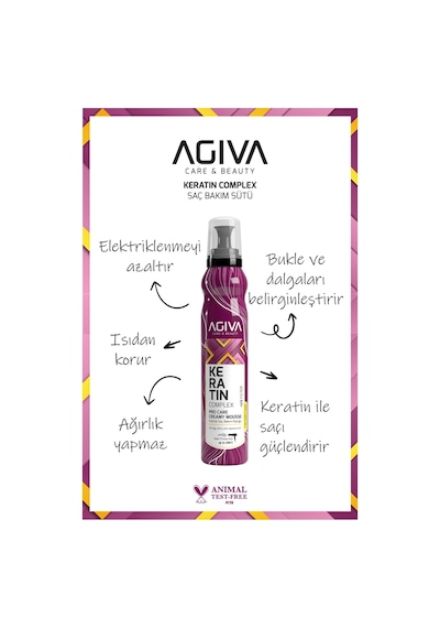 Keratin Pro Care Saç Şekillendirici Onarıcı Ve Isı Koruyucu Saç Köpüğü