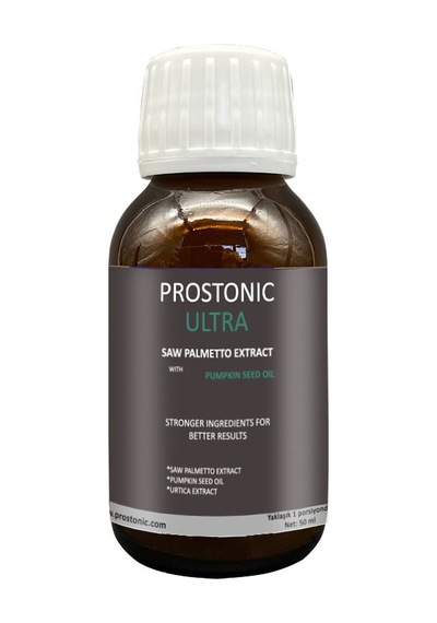 Prostonic Ultra 1 Kutu Erkeklere Sawpalmettolu Kabak Çekirdeği Ekstratlı 50 Ml Şurup