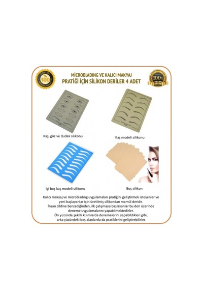 Karışık Latex Pratk Şablonu 4 Adet