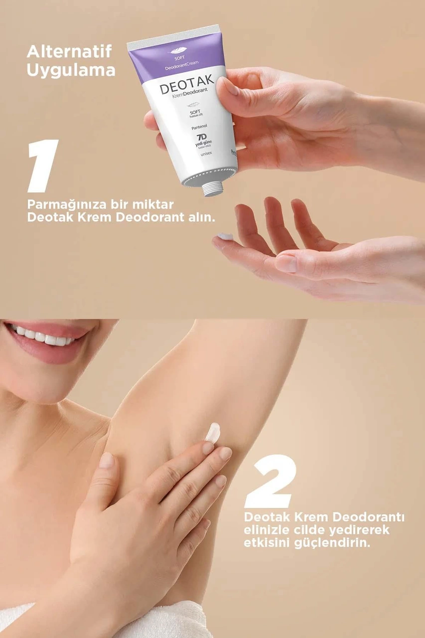 Deotak Krem Deodorant Soft 3 x 35 ML