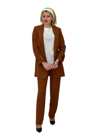 Kadın Ceket Pantolon Bluz 3 Lü Takım Bgl-st03808 001