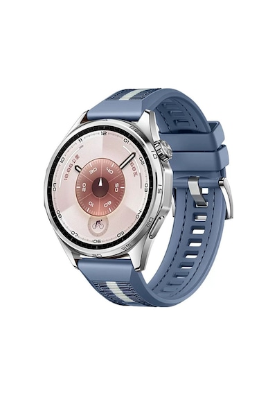 Huawei Watch 3 / 3 Pro Kordon Lansman Kumaş Dikişli Silikon 102 Diğer 43012342