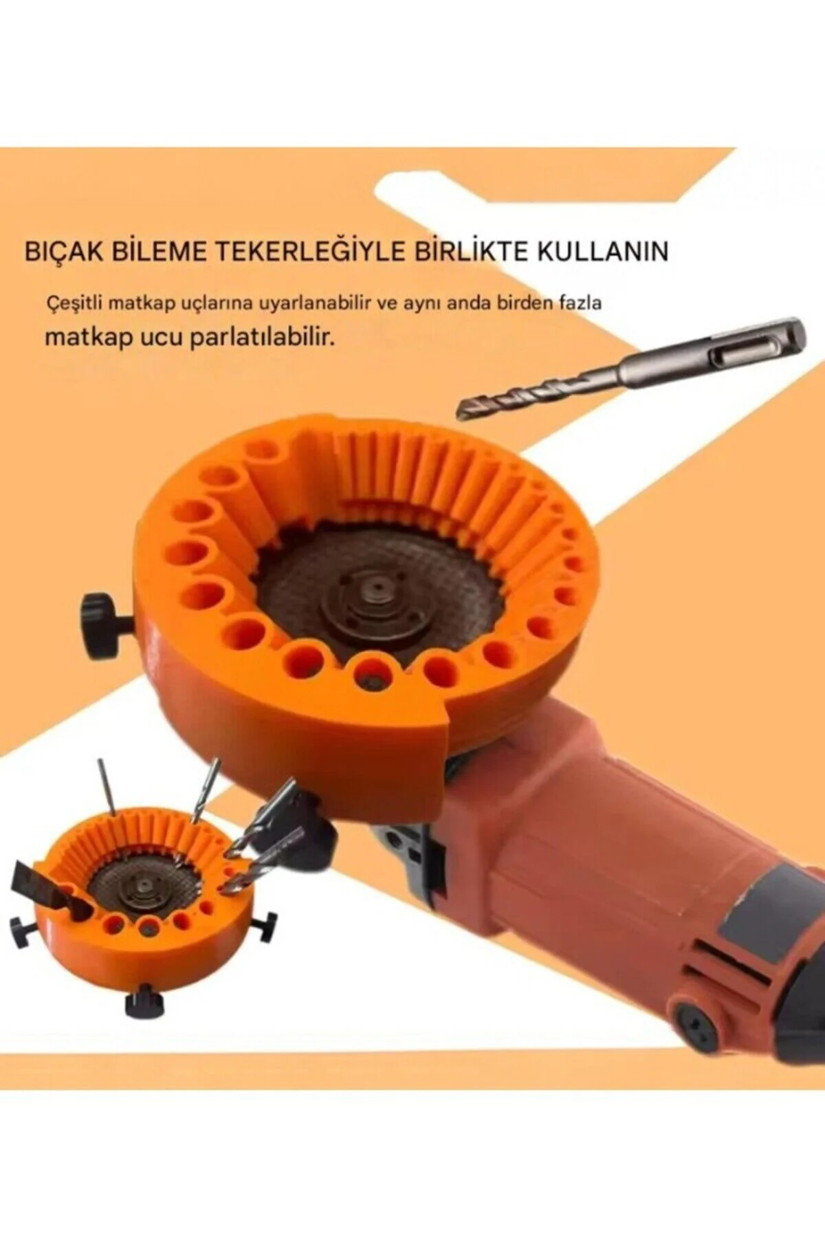 Matkap Ucu Bileyici Açılı Taşlama Evrensel Matkap Bileme Aparatı Tüm Matkap Uçları İle Uyumlu