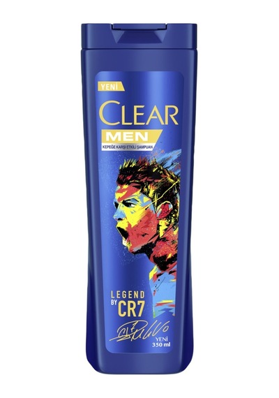 Clear Men Legend Ronaldo Limited Edition Kepek Önleyici Şampuan 350 Ml 3'li Ekonomik Paket - 3 Tarı