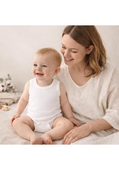 Ayağıma Getir 3'lü Bebek Atlet Body Zıbın Çıtçıtlı 100% Pamuk Çok Renkli