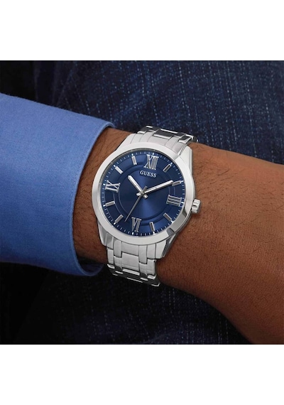 Guess Gugw1008g1 Erkek Kol Saati Metalik Gri