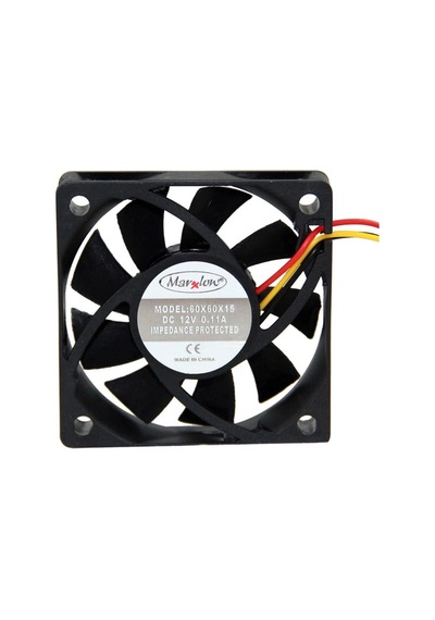 Marxlow 60x60x15mm 12v 0.11a 3 Kablo Kare Fan 5 Li Paket
