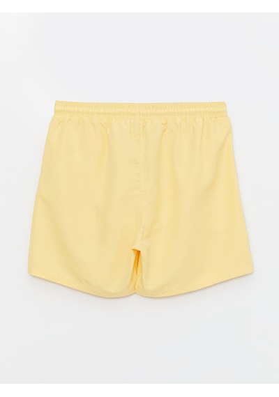 Lcw Swımwear Sarı Kısa Boy Basic Erkek Deniz Şortu