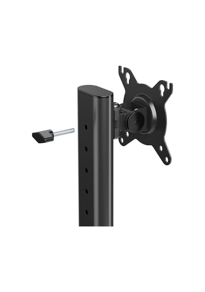 Dıgıtus 17 -34 Dikey İkili Monitör Standı 12kg X 2 Taşıma Kapasitesi Vesa 75x75 / 100x100 Altın