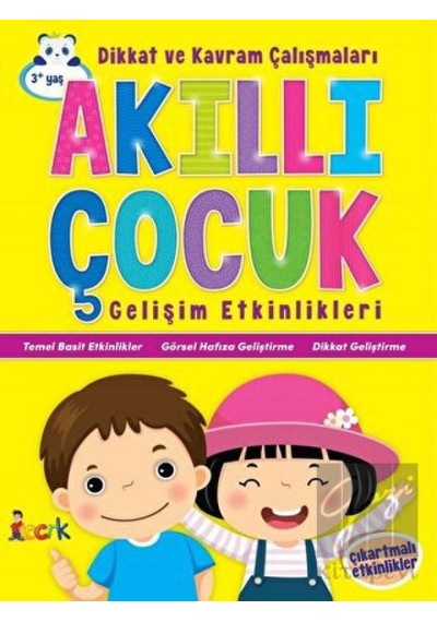 Dikkat ve Kavram Çalışmaları - Akıllı Çocuk Bıcırık Yayınları  -  Bıcırık Yayınları