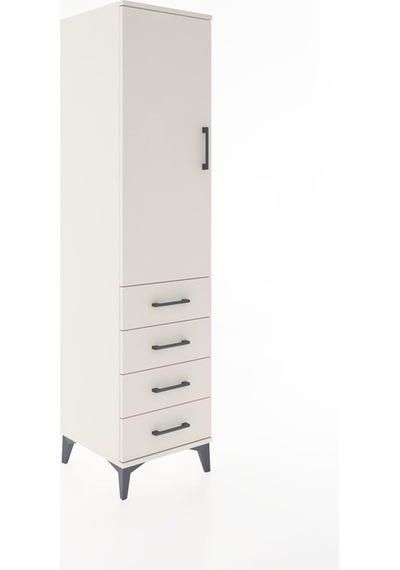 Hyperion Dolap 2 Raflı 4 Çekmeceli Tek Kapaklı 44x44x182 Ayta... Aytaşı