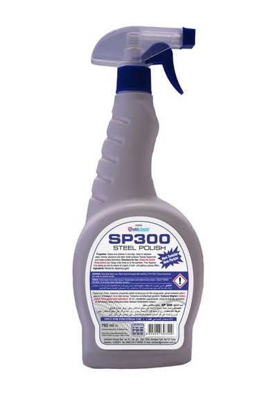 Unichem Sp 300 Paslanmaz Çelik Parlatıcısı 750 Ml 12'li Paket