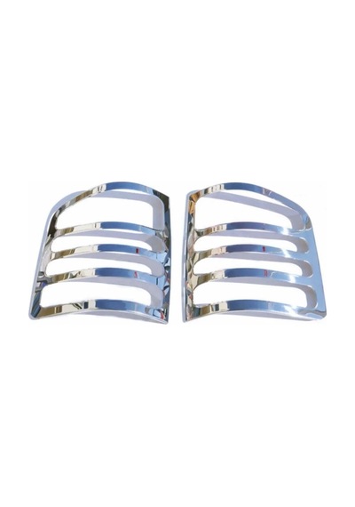 Vw T5 Transporter 2003-2009 Arası Krom Stop Çerçevesi 2 Parça Paslanmaz Çelik