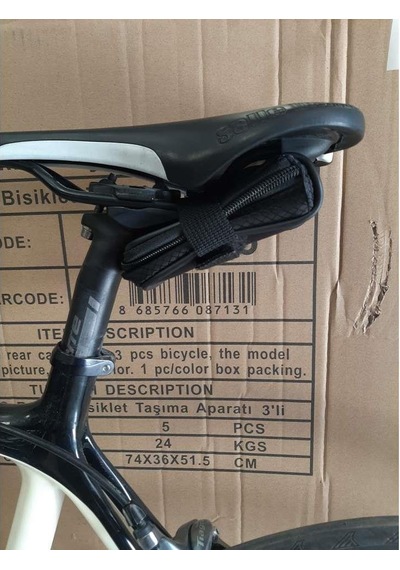 Procycle Pc-560 Yassı Küçük Sele Altı Çanta Siyah