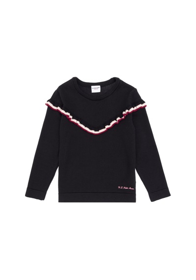 U.s. Polo Assn. Kız Çocuk Siyah Kazak /triko 50316288-vr046 Sıyah