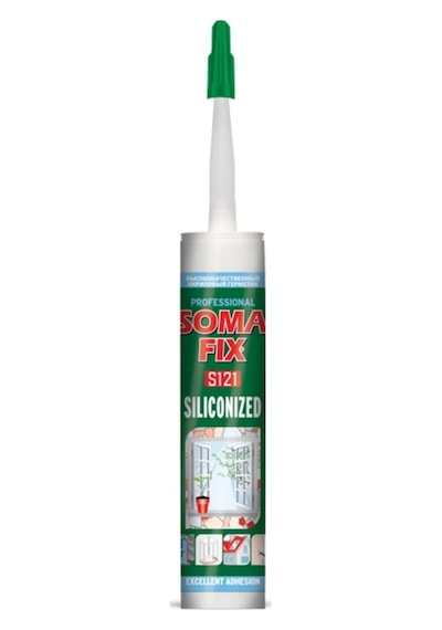 310 Ml - 500 Gr Somafıx Silikonize Akrilik Mastik Beyaz Beyaz