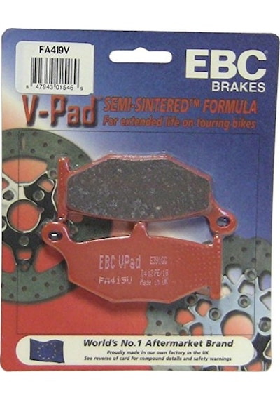 2006-2010 Suzuki Gsx-R 750 Arka Fren Balatası Ebc Fa419V Yarı Sin