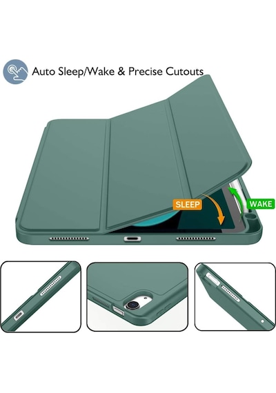 Lenovo Tab Tb-311fu Tb-311xu 10.1inç Uyumlu Kılıf Kalem Bölmeli Smart Case Zaeh0039tr Kılıf