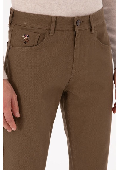 U.S. Polo Assn. Erkek Kanvas / Chino Pantolon 2237477 Haki