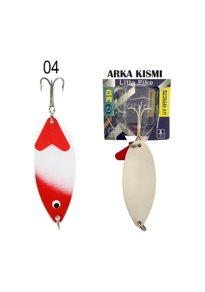Captain Turna Kaşığı 21gr 6.5cm Little Pike Uv