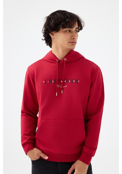 Loft Lf2041023 Erkek Sweatshirt Bordeaux